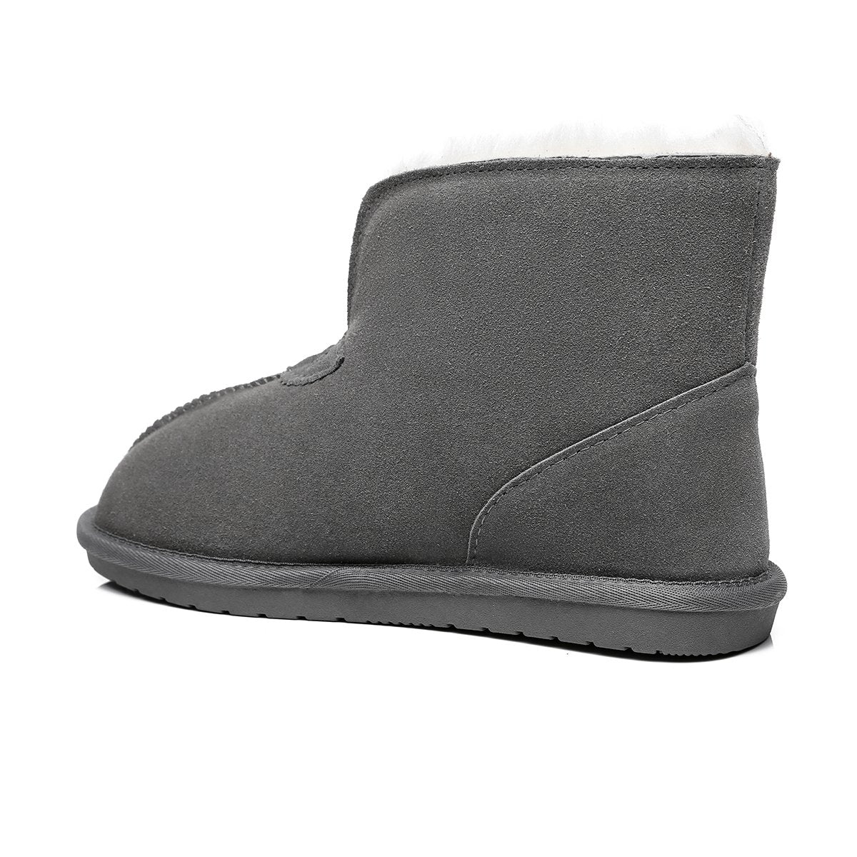 EverUgg Jonah unisex slippers with double-face sheepskin, featuring soft, cozy slip-on design for comfortable indoor wear.