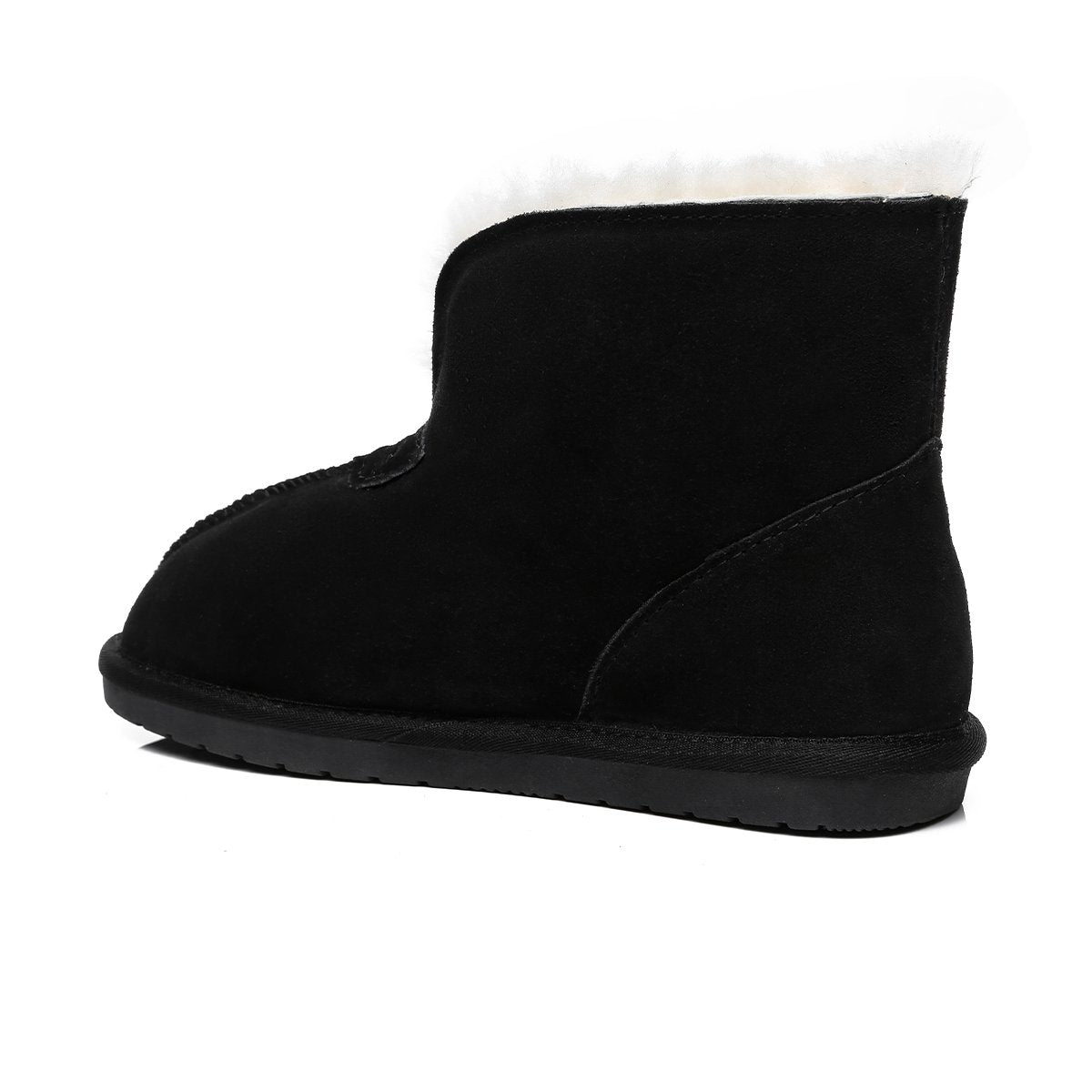 EverUgg Jonah unisex slippers with double-face sheepskin, soft interior, and cozy slip-on design for comfortable indoor wear.