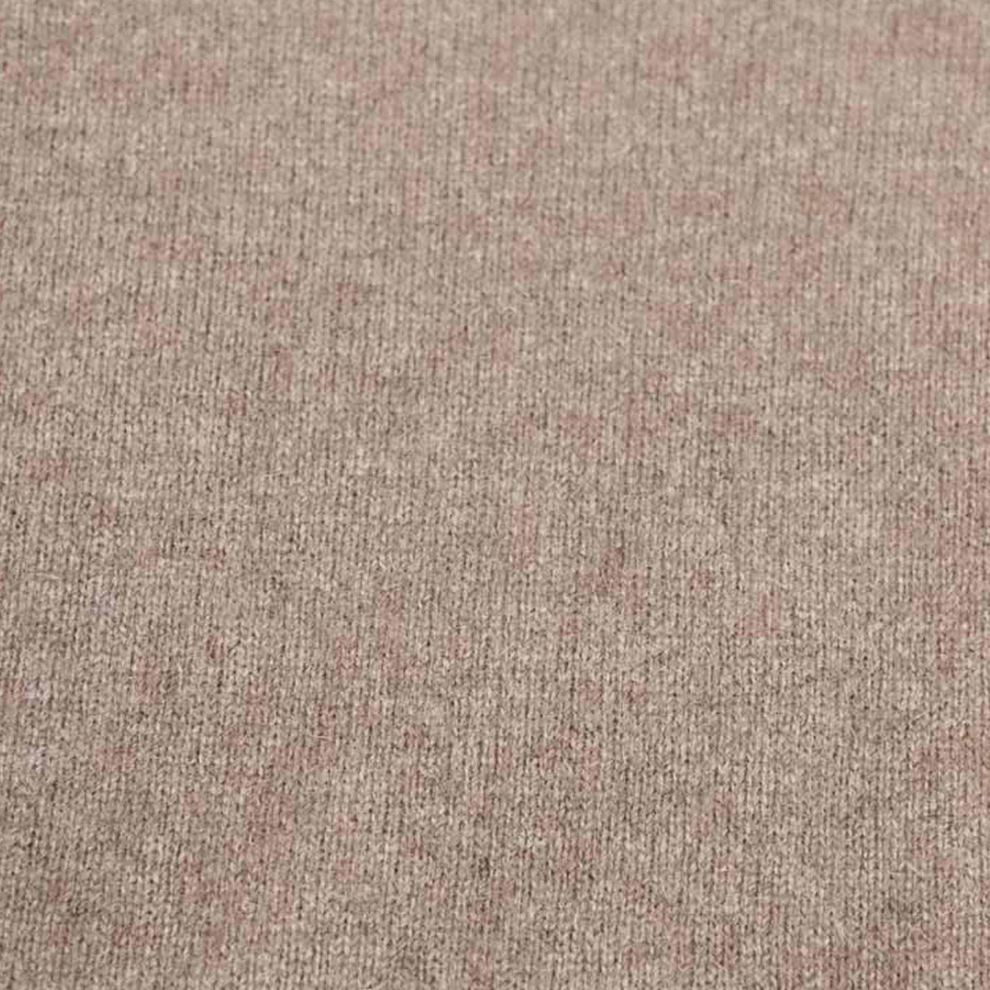 Men's Mocha crew neck jumper made from possum merino wool by Koru, featuring a cozy, stylish knit design.
