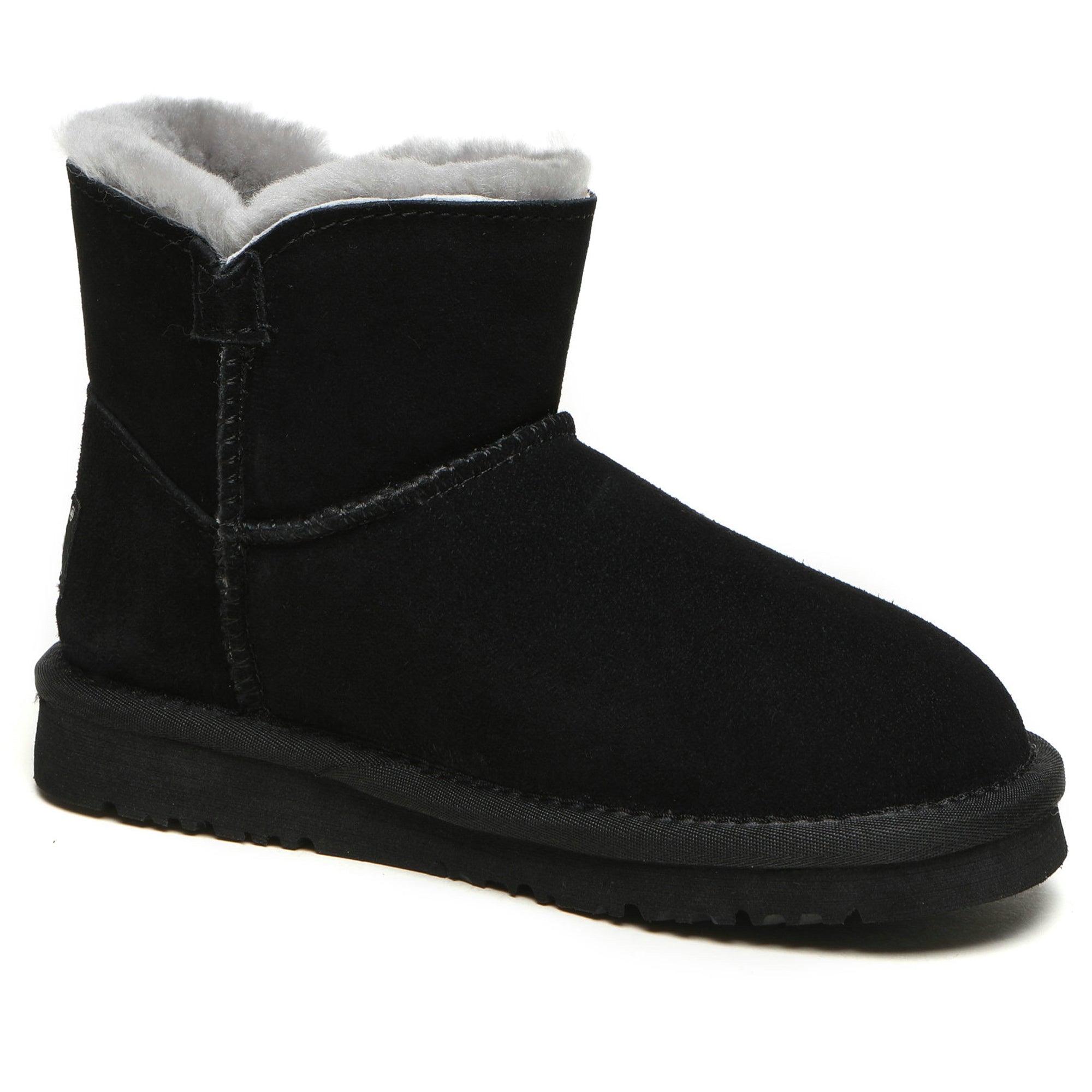 Mini Button Kids UGG Boots by EverUgg featuring playful button accents and soft, cozy UGG boot design for children.