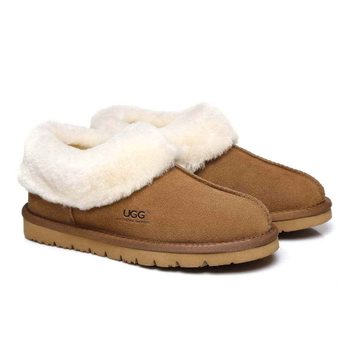 EverUgg Premium Ankle UGG slippers for women with soft, cozy lining and stylish ankle design, perfect for comfortable indoor wear.