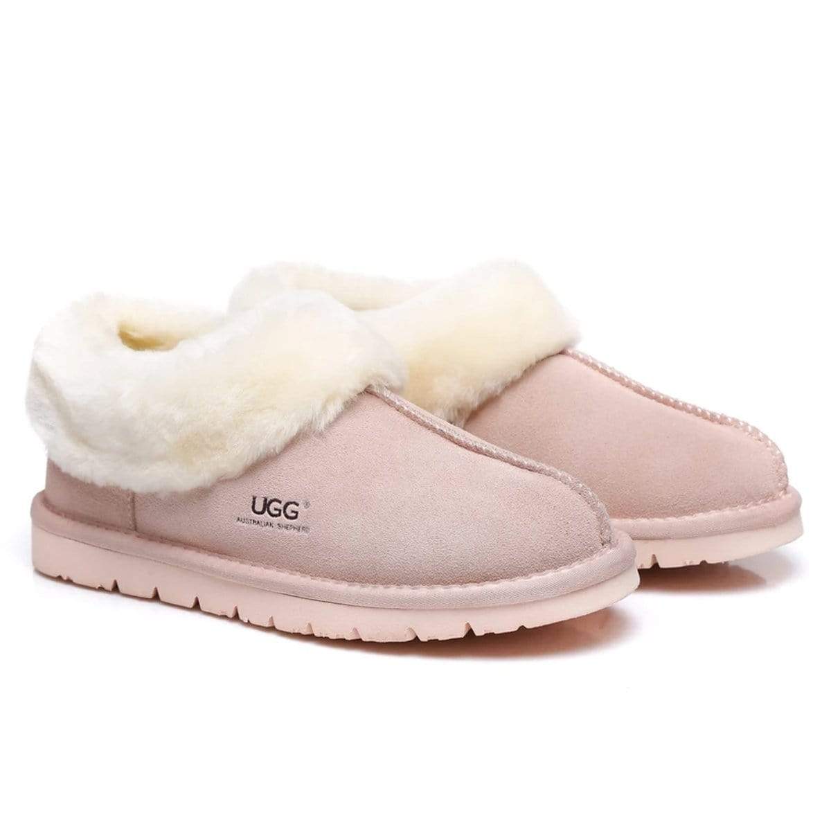 EverUgg premium ankle slippers for women featuring soft fabric and cozy design, perfect for indoor comfort and casual wear.
