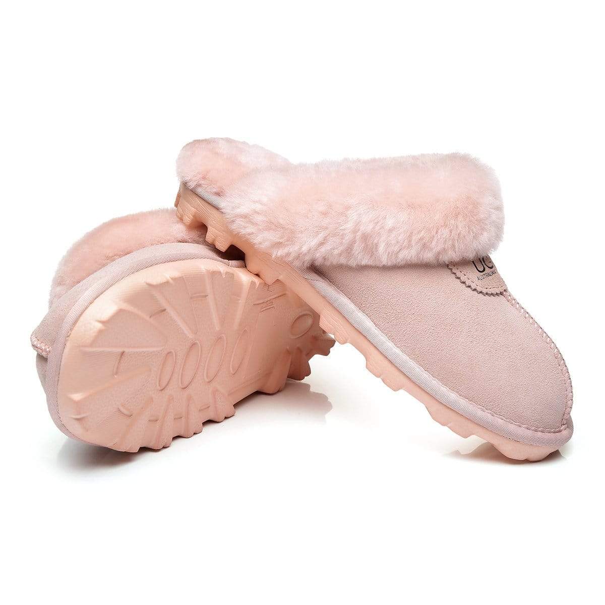 EverUgg premium unisex anti-slip slippers for women, cozy slip-on shoes with textured soles for safety and comfort.