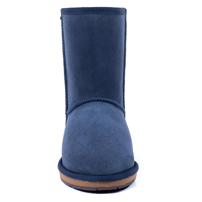A pair of Auzland premium short classic UGG boots for women, featuring soft sheepskin and a cozy, classic design.