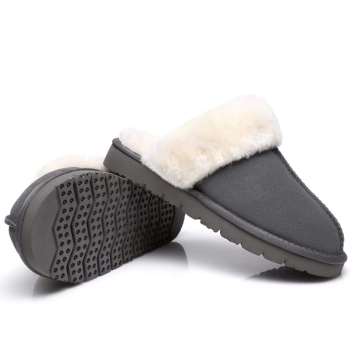 EverUgg Premium Ultra Comfort Sole slippers for women, soft slip-on shoes with plush interior and durable rubber outsole.