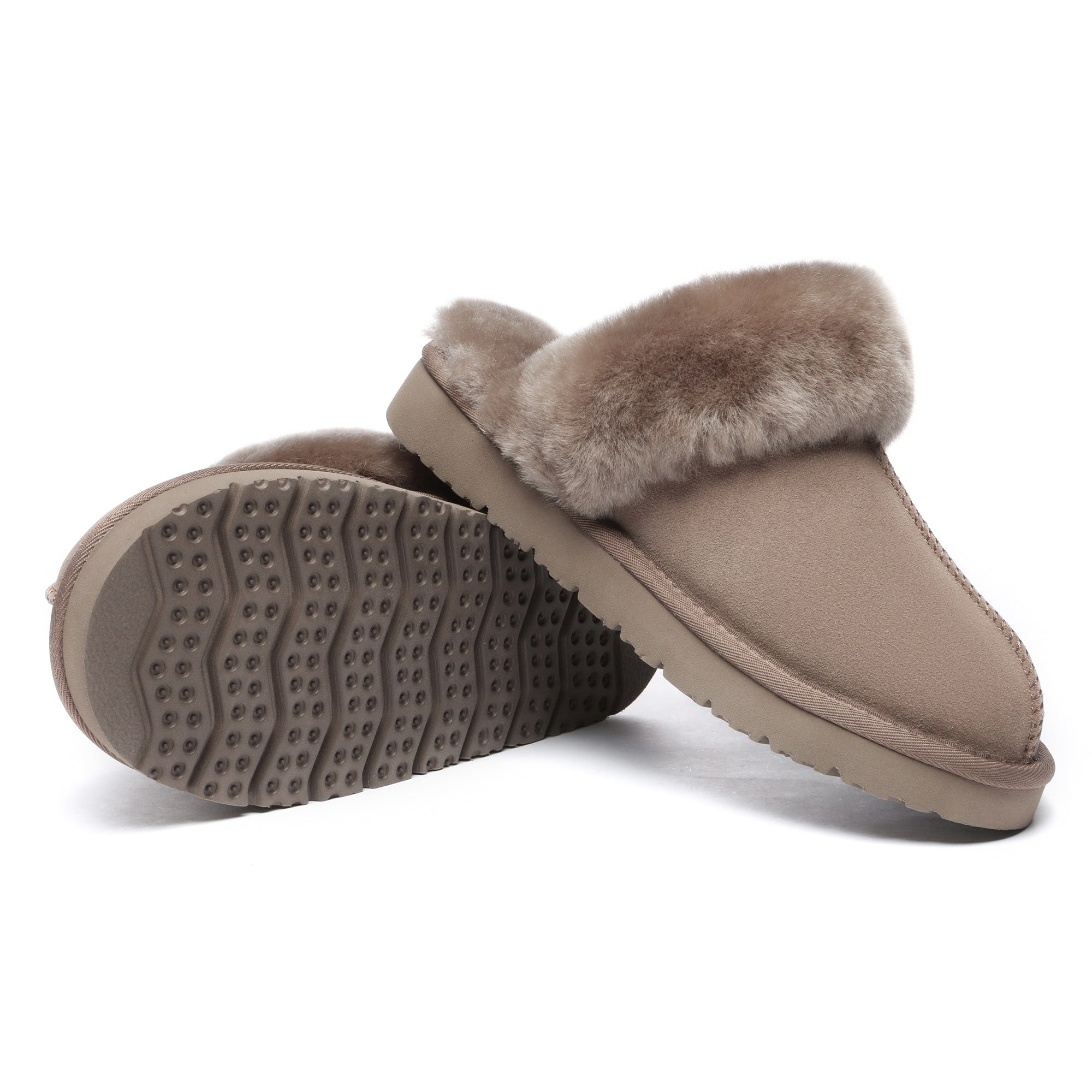 EverUgg women's premium UGG slippers with plush lining and cozy design, perfect for indoor comfort.