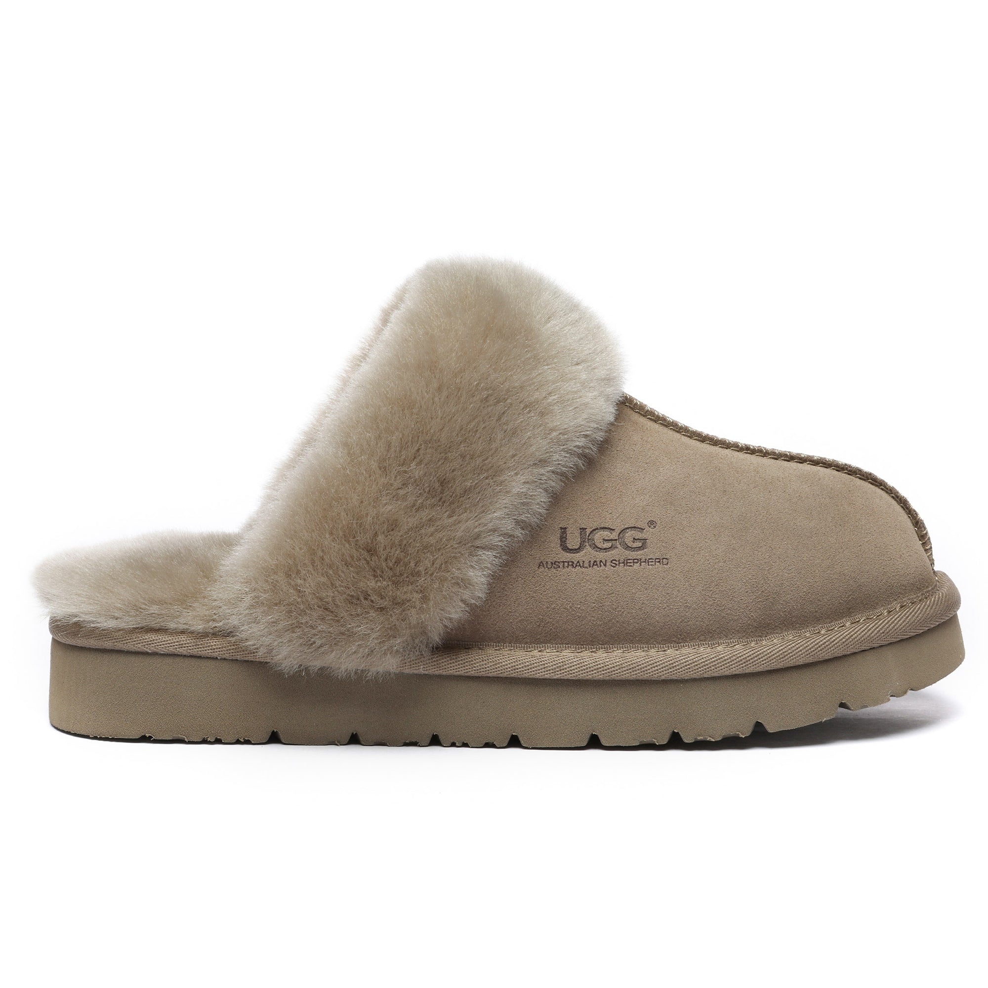 EverUgg women's premium UGG slippers with soft plush lining and cozy design, perfect for indoor comfort.