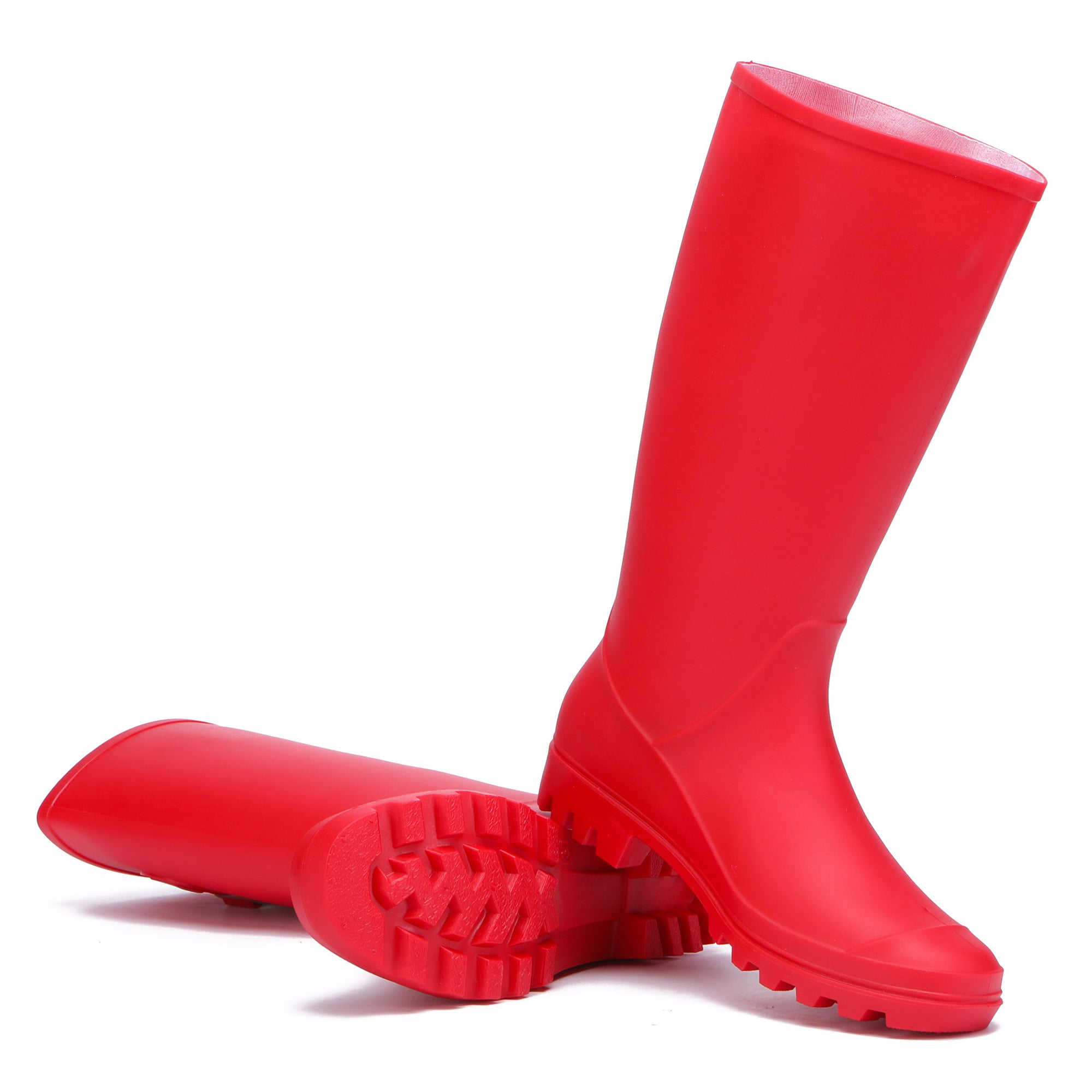 Tall Sheepskin Insole Gumboots Rain Boots