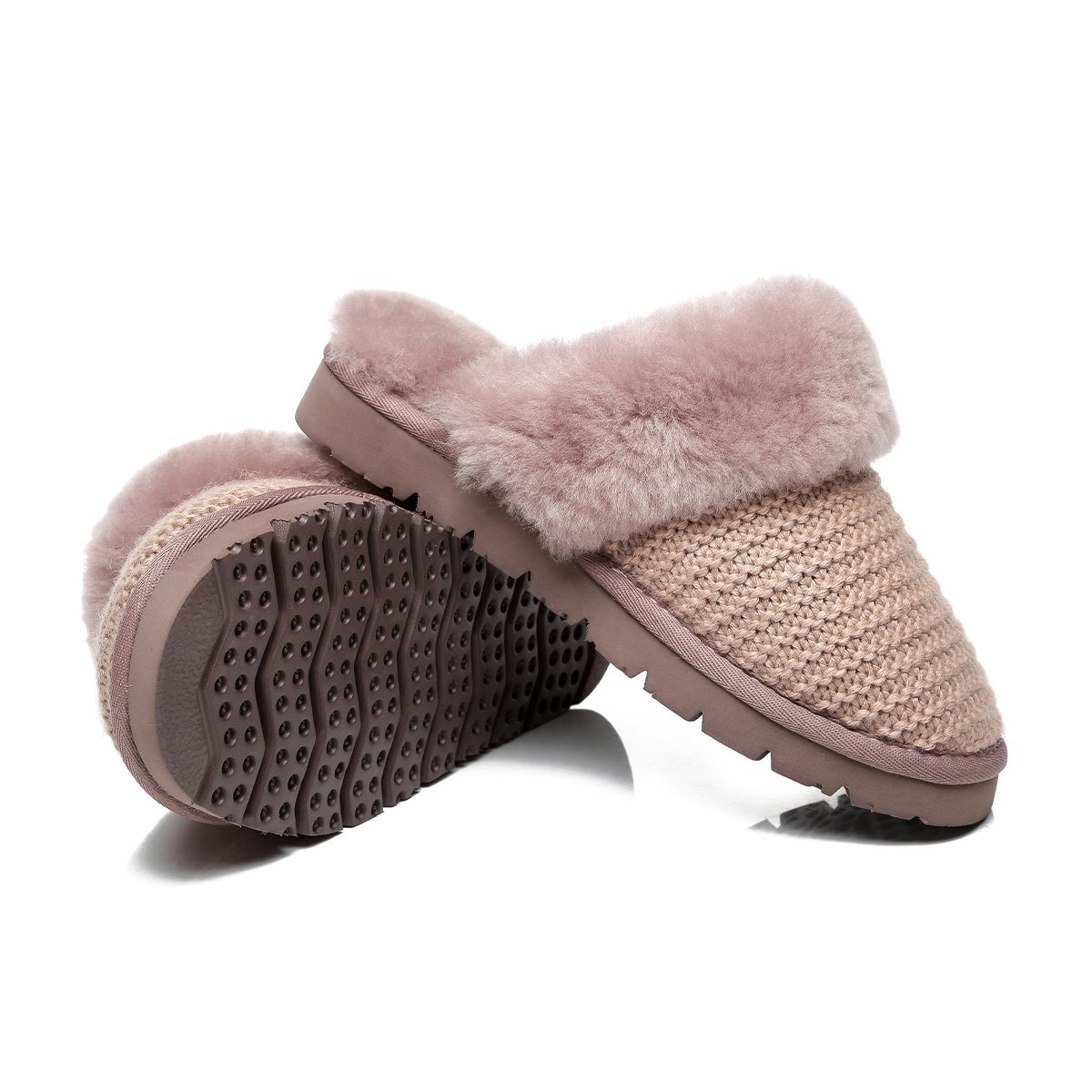EverUgg canvas slippers for women, featuring a comfortable slip-on design with soft fabric and casual style.