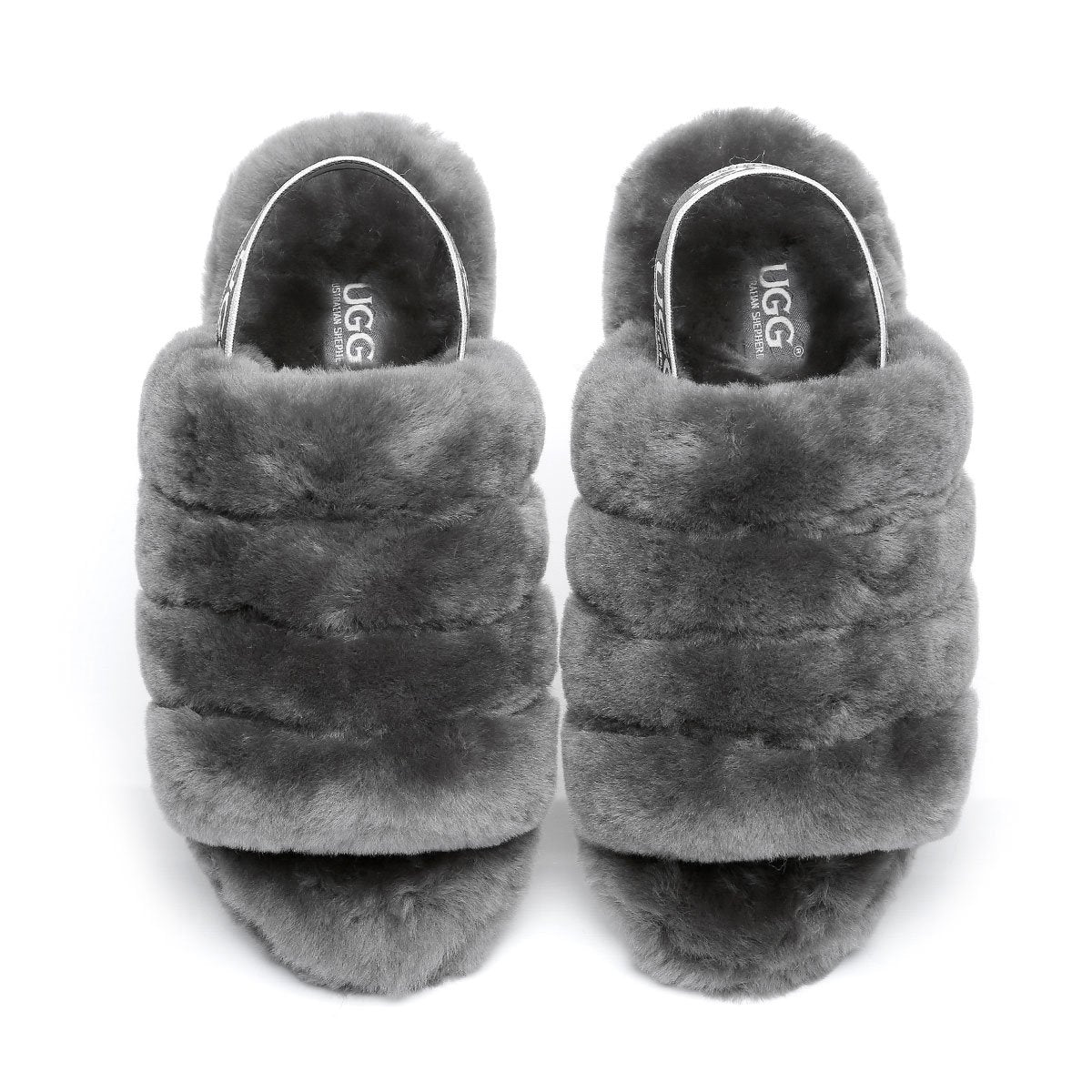 EverUgg Fluffilicious slippers for women with plush, fluffy exterior and cozy interior, perfect for comfortable indoor wear.