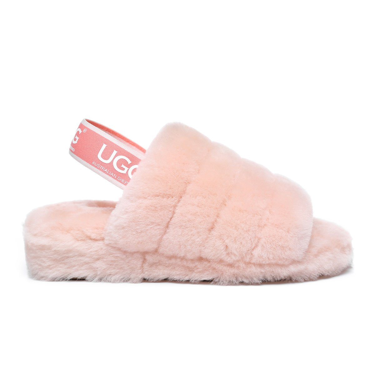 UGG Scuffette Sheepskin and Suede Slippers, Black at John Lewis & Partners