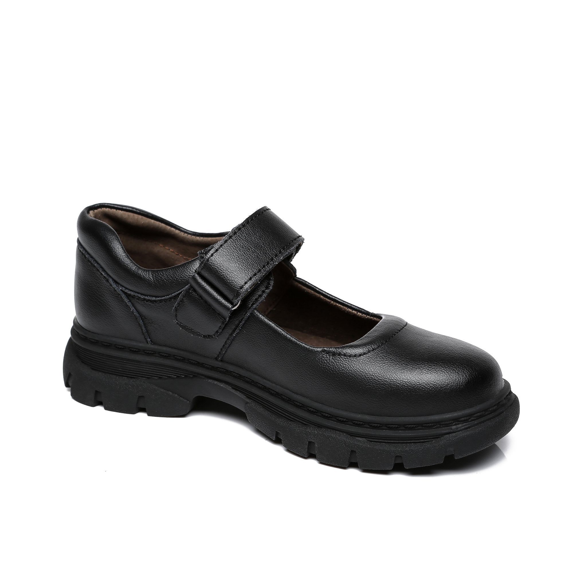 UGG Mary Jane Velcro Strap Leather School Shoes