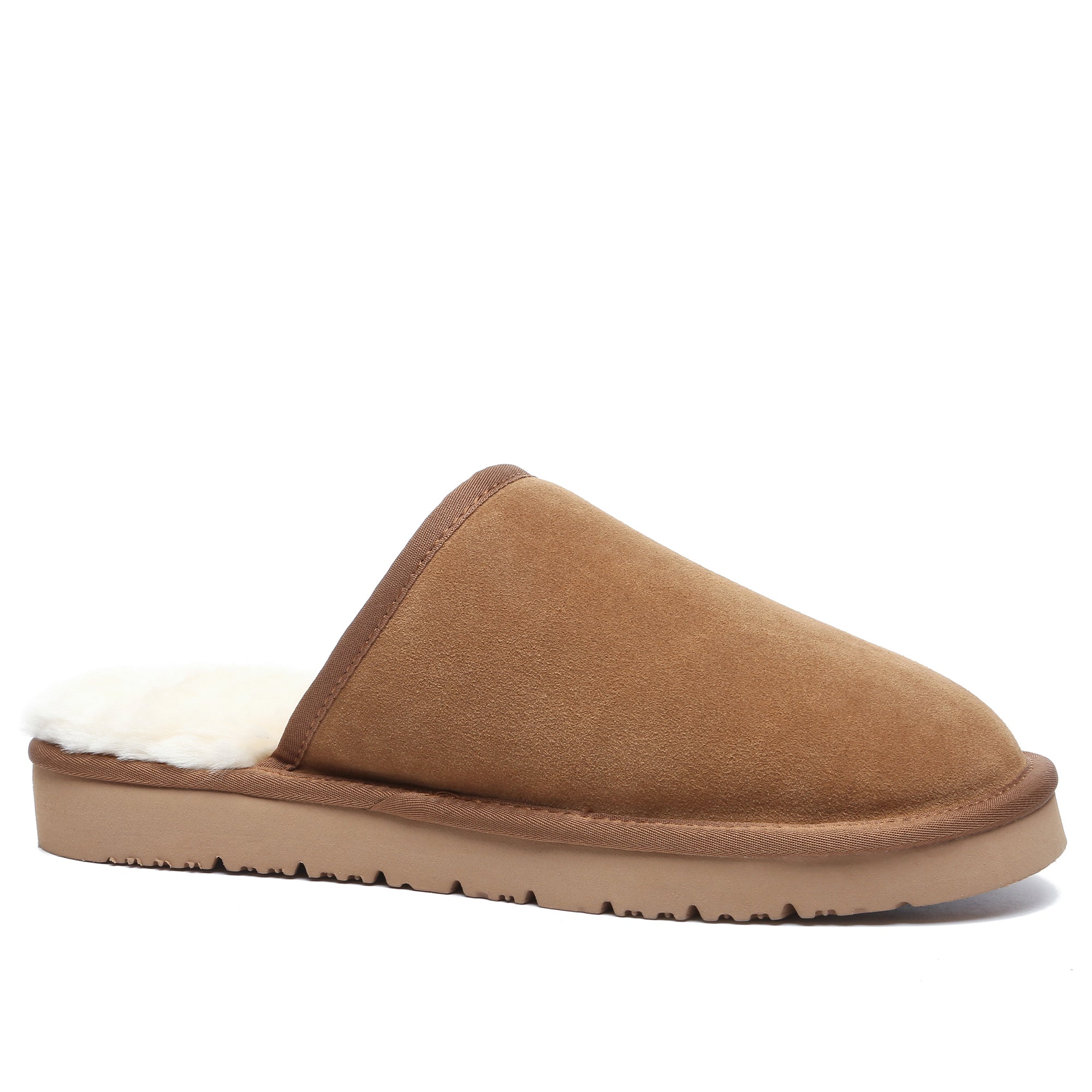 EverUgg men's ultra comfort sole slippers with plush interior and slip-on design, ideal for cozy indoor wear.