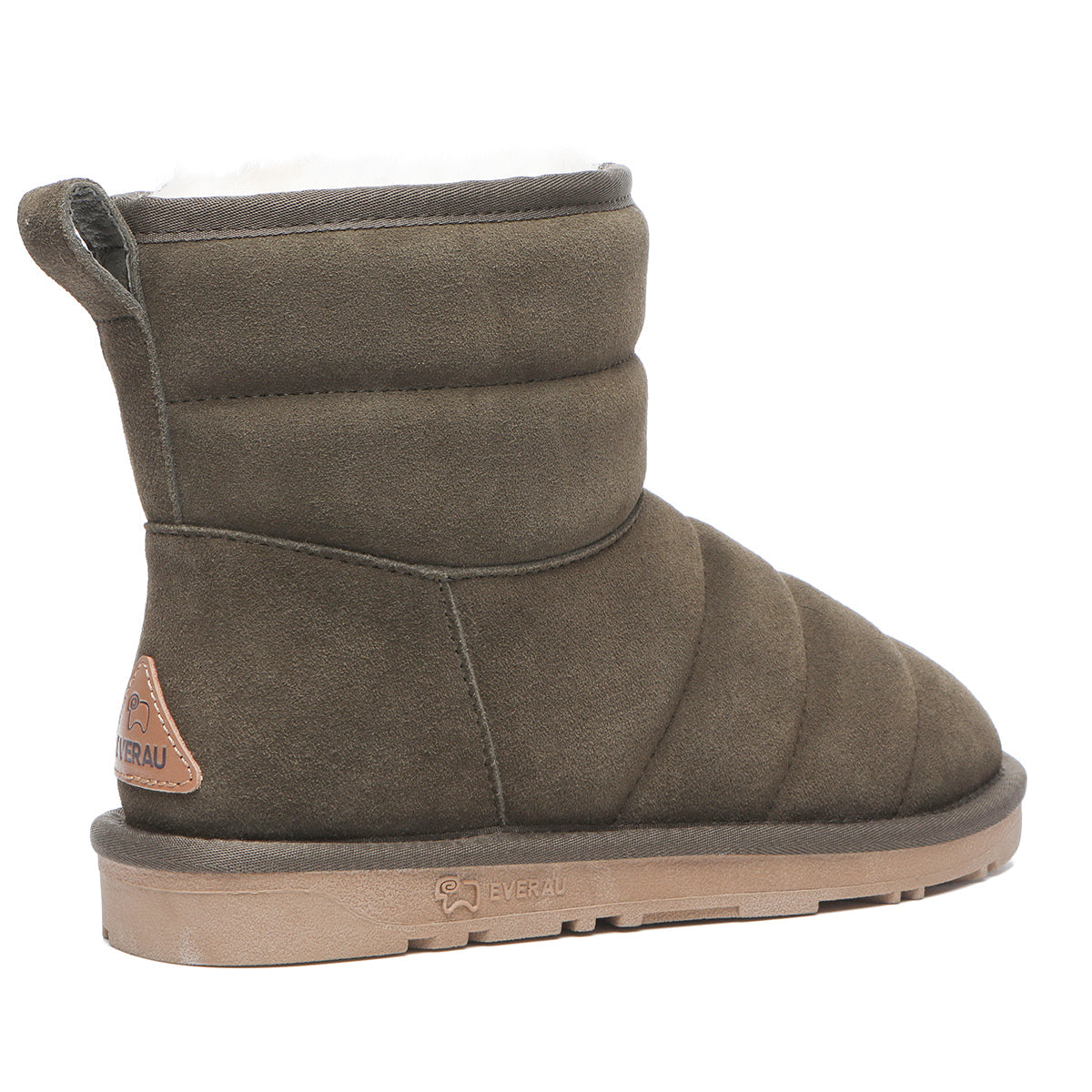 EverUgg UGG Mini Puffer Boots for women, stylish insulated boots with puffy design and ankle height, perfect for cold weather.