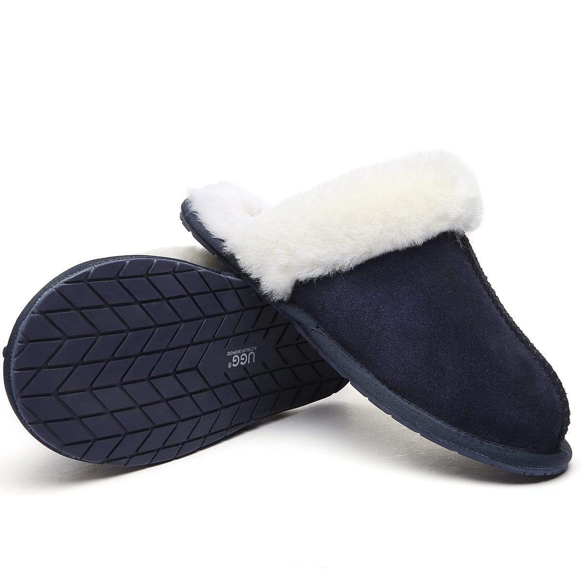 EverUgg UGG Premium Scuff Slippers for women, cozy slip-on slippers with soft lining and durable sole, designed for comfort and casual wear.