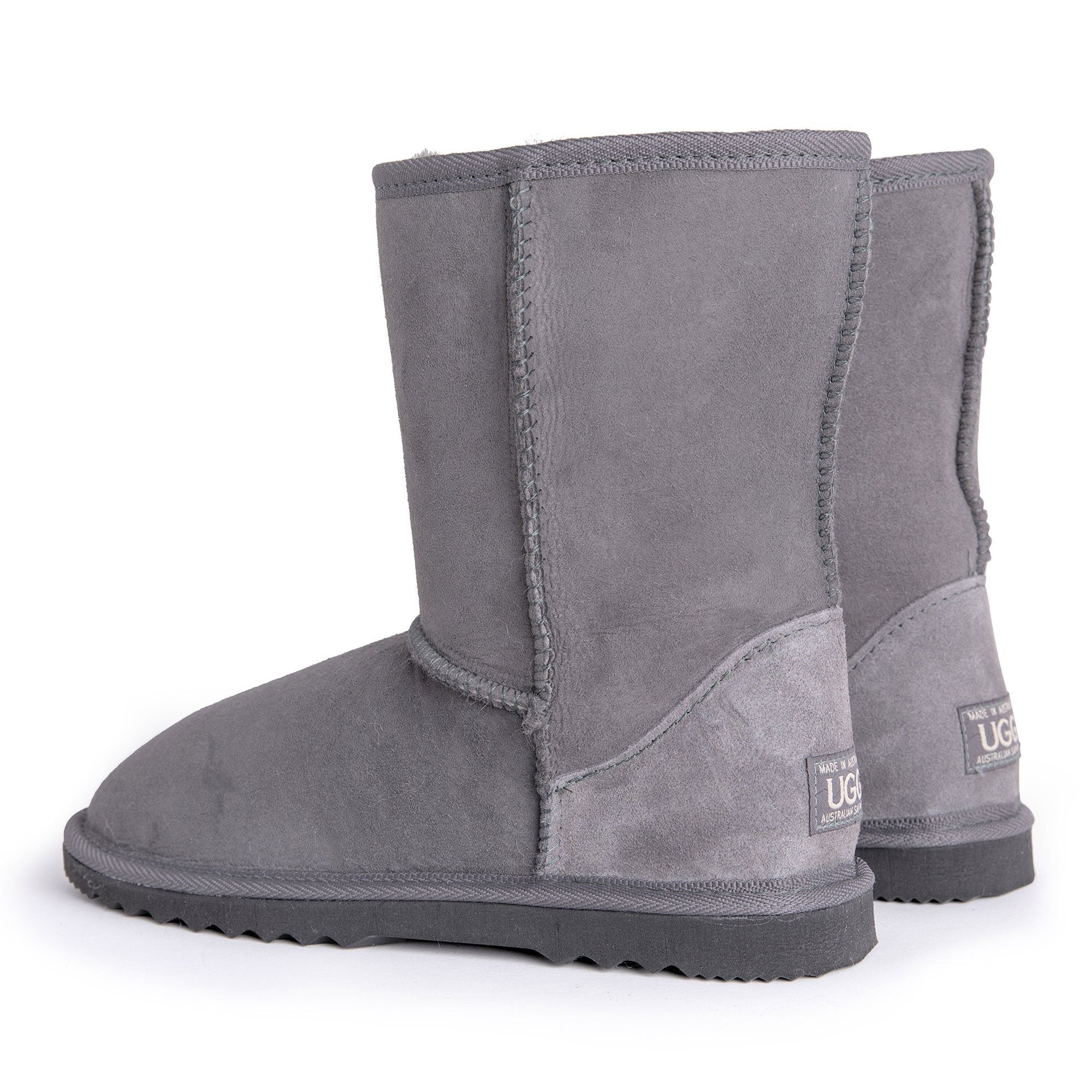 Grey uggs on shop sale