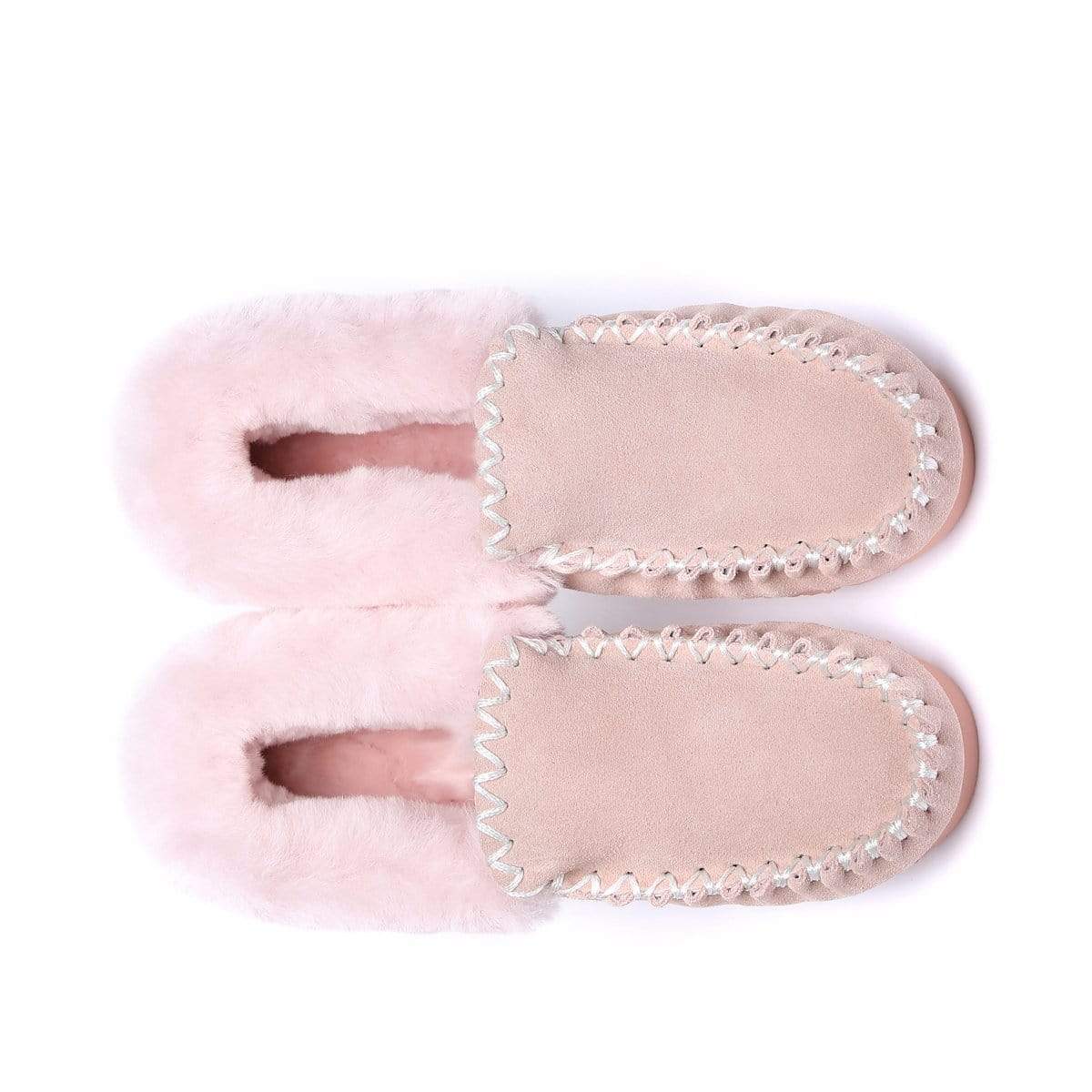 EverUgg UGG Premium Traditional Moccasin for women, cozy slippers with soft leather and plush lining, perfect for indoor comfort.