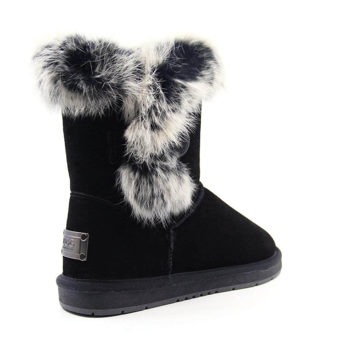 fuzzy ugg boots