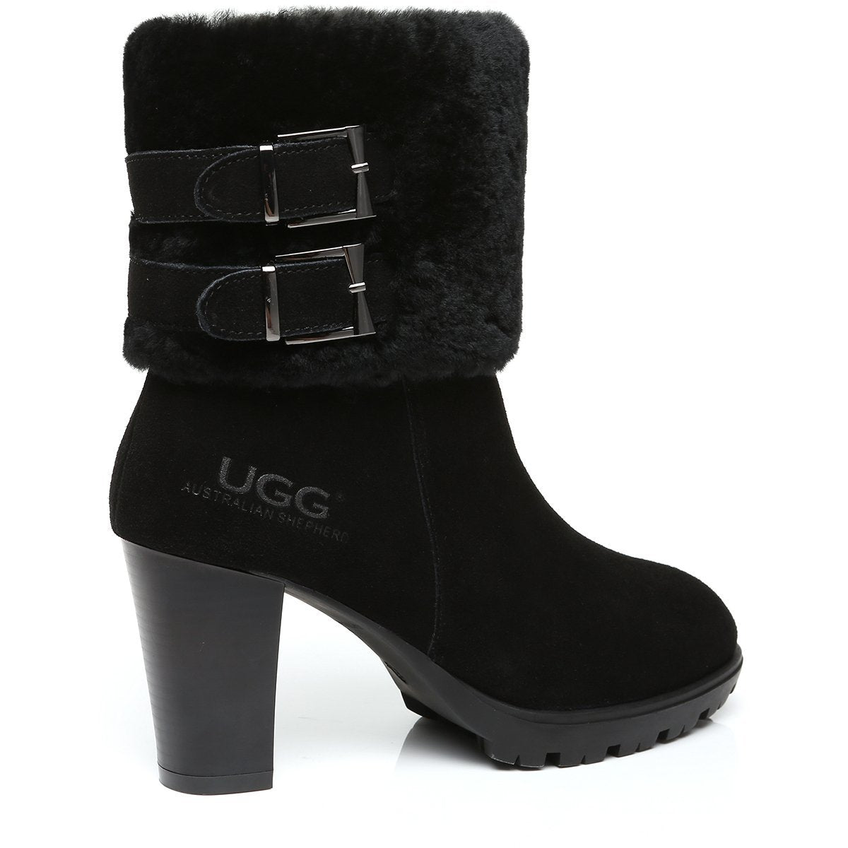EverUgg Stiletto II boots for women featuring sleek design and high heels, showcasing stylish fashion footwear.