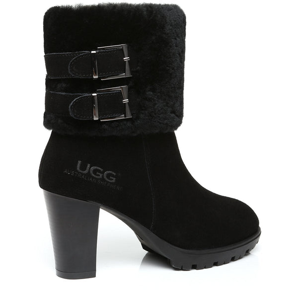 EverUgg Stiletto II boots for women featuring sleek design and high heels, showcasing stylish fashion footwear.