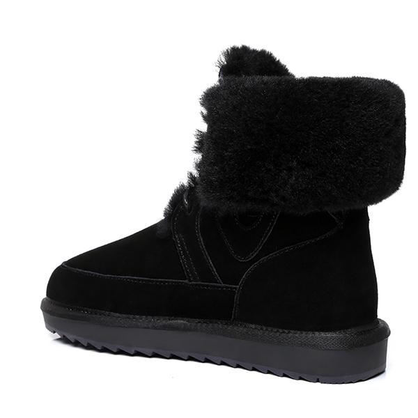 Winter Fashion Lace-Up Boots